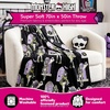 image:imageM3GAN Doll Halloween Horror Throw Blanket Super Soft Cozy Plush Bedding 46 in x 60 in Officially Licensed Product by FrancoMonster High