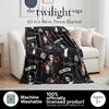 image:imageM3GAN Doll Halloween Horror Throw Blanket Super Soft Cozy Plush Bedding 46 in x 60 in Officially Licensed Product by FrancoTwilight  Team Edward Or Team Jacob