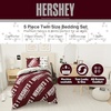 image:imageSanrio Hello Kitty Halloween Pumpkin Twin Bed Set  Super Soft amp Cozy 4 Piece Reversible Comforter and Sheet Set Officially Licensed Product by FrancoHersheys Chocolate