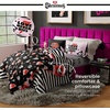 image:imageSanrio Hello Kitty Halloween Pumpkin Twin Bed Set  Super Soft amp Cozy 4 Piece Reversible Comforter and Sheet Set Officially Licensed Product by FrancoSkelanimals