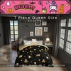 image:imageSanrio Hello Kitty Halloween Pumpkin Twin Bed Set  Super Soft amp Cozy 4 Piece Reversible Comforter and Sheet Set Officially Licensed Product by FrancoOrange  Hello Kitty Halloween