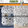 image:imageSanrio Hello Kitty Halloween Pumpkin Twin Bed Set  Super Soft amp Cozy 4 Piece Reversible Comforter and Sheet Set Officially Licensed Product by FrancoBlack  Peanuts Halloween