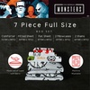 image:imageSanrio Hello Kitty Halloween Pumpkin Twin Bed Set  Super Soft amp Cozy 4 Piece Reversible Comforter and Sheet Set Officially Licensed Product by FrancoUniversal Little Monsters