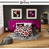 image:imageSanrio Hello Kitty Halloween Pumpkin Twin Bed Set  Super Soft amp Cozy 4 Piece Reversible Comforter and Sheet Set Officially Licensed Product by FrancoSkelanimals