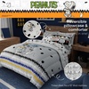 image:imageSanrio Hello Kitty Halloween Pumpkin Twin Bed Set  Super Soft amp Cozy 4 Piece Reversible Comforter and Sheet Set Officially Licensed Product by FrancoBlack  Peanuts Halloween