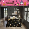 image:imageSanrio Hello Kitty Halloween Pumpkin Twin Bed Set  Super Soft amp Cozy 4 Piece Reversible Comforter and Sheet Set Officially Licensed Product by FrancoOrange  Hello Kitty Halloween