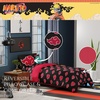 image:imageSanrio Hello Kitty Halloween Pumpkin Twin Bed Set  Super Soft amp Cozy 4 Piece Reversible Comforter and Sheet Set Officially Licensed Product by FrancoBlack  Naruto