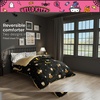 image:imageSanrio Hello Kitty Halloween Pumpkin Twin Bed Set  Super Soft amp Cozy 4 Piece Reversible Comforter and Sheet Set Officially Licensed Product by FrancoOrange  Hello Kitty Halloween