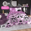 image:imageSanrio Hello Kitty Halloween Pumpkin Twin Bed Set  Super Soft amp Cozy 4 Piece Reversible Comforter and Sheet Set Officially Licensed Product by FrancoTwilight the Saga