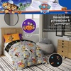 image:imageSanrio Hello Kitty Halloween Pumpkin Twin Bed Set  Super Soft amp Cozy 4 Piece Reversible Comforter and Sheet Set Officially Licensed Product by FrancoPaw Patrol Halloween