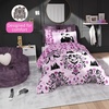 image:imageSanrio Hello Kitty Halloween Pumpkin Twin Bed Set  Super Soft amp Cozy 4 Piece Reversible Comforter and Sheet Set Officially Licensed Product by FrancoTwilight the Saga