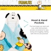image:imageSanrio Hello Kitty Skeleton Halloween Kids Super Soft BathPoolBeach Soft Cotton Terry Hooded Towel Wrap 24 in x 50 in Officially Licensed Product by FrancoPeanuts
