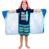 image:imageSanrio Hello Kitty Skeleton Halloween Kids Super Soft BathPoolBeach Soft Cotton Terry Hooded Towel Wrap 24 in x 50 in Officially Licensed Product by FrancoSuper Mario