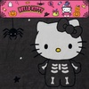 image:imageSanrio Hello Kitty Skeleton Halloween Kids Super Soft BathPoolBeach Soft Cotton Terry Hooded Towel Wrap 24 in x 50 in Officially Licensed Product by FrancoHello Kitty Skeleton