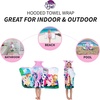 image:imageSanrio Hello Kitty Skeleton Halloween Kids Super Soft BathPoolBeach Soft Cotton Terry Hooded Towel Wrap 24 in x 50 in Officially Licensed Product by FrancoMy Little Pony