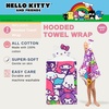 image:imageSanrio Hello Kitty Skeleton Halloween Kids Super Soft BathPoolBeach Soft Cotton Terry Hooded Towel Wrap 24 in x 50 in Officially Licensed Product by FrancoHello Kitty  Friends