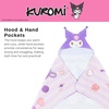 image:imageSanrio Hello Kitty Skeleton Halloween Kids Super Soft BathPoolBeach Soft Cotton Terry Hooded Towel Wrap 24 in x 50 in Officially Licensed Product by FrancoKuromi