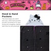 image:imageSanrio Hello Kitty Skeleton Halloween Kids Super Soft BathPoolBeach Soft Cotton Terry Hooded Towel Wrap 24 in x 50 in Officially Licensed Product by FrancoHello Kitty Skeleton