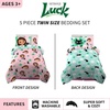 image:imageSkydance Luck Kids Bedding Super Soft Comforter and Sheet Set with Sham 5 Piece Twin Size By Franco