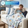 image:imageSuper Mario Gaming Cooling Throw Blanket 50 x 70 Inch Versatile Lightweight AllSeason Throw Soft Breathable Cooling Fabric for Couch Bed amp Sofa Officially Licensed Product by Franco CalmPokemon Cooling