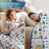 image:imageSuper Mario Gaming Cooling Throw Blanket 50 x 70 Inch Versatile Lightweight AllSeason Throw Soft Breathable Cooling Fabric for Couch Bed amp Sofa Officially Licensed Product by Franco CalmSuper Mario Cooling