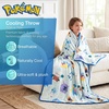 image:imageSuper Mario Gaming Cooling Throw Blanket 50 x 70 Inch Versatile Lightweight AllSeason Throw Soft Breathable Cooling Fabric for Couch Bed amp Sofa Officially Licensed Product by Franco CalmPokemon Cooling