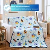 image:imageSuper Mario Gaming Cooling Throw Blanket 50 x 70 Inch Versatile Lightweight AllSeason Throw Soft Breathable Cooling Fabric for Couch Bed amp Sofa Officially Licensed Product by Franco CalmPokemon Cooling