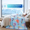 image:imageSuper Mario Gaming Cooling Throw Blanket 50 x 70 Inch Versatile Lightweight AllSeason Throw Soft Breathable Cooling Fabric for Couch Bed amp Sofa Officially Licensed Product by Franco CalmPeanuts Cooling