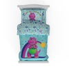 image:imageBarney Kids 4 Piece Toddler Bed Set  Super Soft amp Cozy Reversible Microfiber Comforter and Sheets Officially Licensed Product by Franco