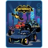 image:imageFranco BatWheels Kids Bedding Super Soft Micro Raschel Throw 46 in x 60 in Official Licensed BatWheels ProductBatwheels