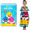 image:imageFranco Kids Bedding Soft Plush Micro Raschel Throw 46 in x 60 in Avatar The Last AirbenderBaby Shark