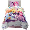 image:imageFranco Kids Bedding Super Soft Comforter and Sheet Set 4 Piece Twin Size BatmanMy Little Pony