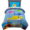 image:imagePaw Patrol Girls Kids Bedding Super Soft Comforter and Sheet Set 4 Piece Twin Size Official Nickelodeon Product By FrancoBaby Shark