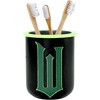 Black & Green - Wicked Toothbrush Holder