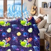 image:imageSuper Mario Gaming Cooling Throw Blanket 50 x 70 Inch Versatile Lightweight AllSeason Throw Soft Breathable Cooling Fabric for Couch Bed amp Sofa Officially Licensed Product by Franco CalmSuper Mario Galaxy Movie Cooling