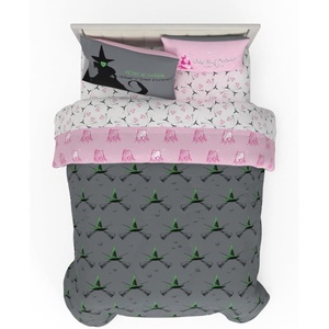 image:imageBarbie 1959 Super Soft Cozy Reversible Comforter and Sheet Set 5 Piece Full Size Official Licensed Product By Franco CollectiblesPink  Green  the Wizard of Oz