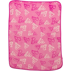 image:imageBarbie Kids Bedding Super Soft Cozy Silk Touch Throw 40 in x 50 in Officially Licensed Product By FrancoBarbie