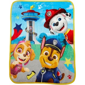 image:imageBarbie Kids Bedding Super Soft Cozy Silk Touch Throw 40 in x 50 in Officially Licensed Product By FrancoPaw Patrol