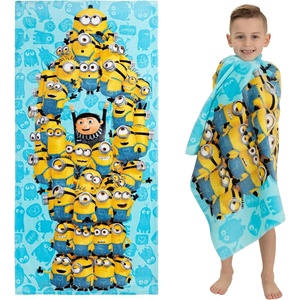 image:imageBarbie Super Soft Cotton BathPoolBeach Towel Barbiecore 58 in x 28 in Official Barbie Product By FrancoMinions the Rise of Gru