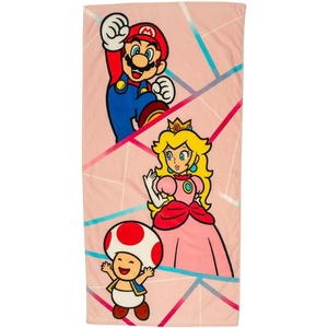image:imageBarbie Super Soft Cotton BathPoolBeach Towel Barbiecore 58 in x 28 in Official Barbie Product By FrancoSuper Mario Girl