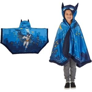 image:imageBatman DC Comics Hooded Throw  Kids Bedding Super Soft Throw Blanket  30 in x 50 in Officially Licensed Product by FrancoBatman
