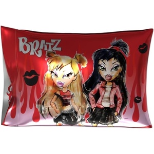 image:imageBatman Harley Quinn DC Comics Beauty Silky Satin Standard Reversible Pillowcase Cover 20x30 for Hair and Skin Officially Licensed Product by Franco CollectiblesBratz