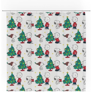 image:imageBeetlejuice Halloween 13Piece Shower Curtain Set 72 x 72 Inch Fabric Curtain with Hooks Bathroom Decor Machine Washable 100 Officially Licensed Product by Franco CollectiblesPeanuts  Charlies Tree