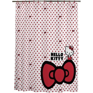 image:imageBeetlejuice Halloween 13Piece Shower Curtain Set 72 x 72 Inch Fabric Curtain with Hooks Bathroom Decor Machine Washable 100 Officially Licensed Product by Franco CollectiblesHello Kitty