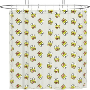image:imageBeetlejuice Halloween 13Piece Shower Curtain Set 72 x 72 Inch Fabric Curtain with Hooks Bathroom Decor Machine Washable 100 Officially Licensed Product by Franco CollectiblesKeroppi