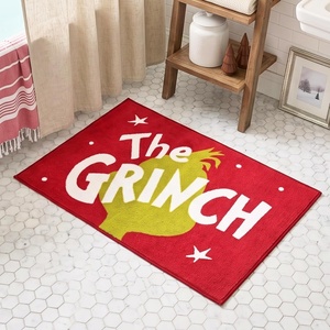 image:imageCollectibles Barbie 100 Cotton Non Slip Plush Bathroom Mat Rug Officially Licensed Product by FrancoGrinch  Only Grinch