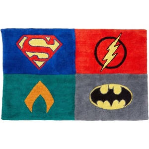 image:imageCollectibles Barbie 100 Cotton Non Slip Plush Bathroom Mat Rug Officially Licensed Product by FrancoJustice League