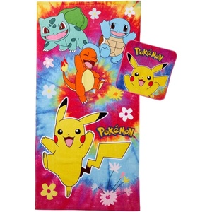 image:imageFranco Baby Shark Kids BathPoolBeach Soft Absorbent Cotton Terry Towel with Washcloth 2 Piece Set 50 in x 25 inPokemon 1