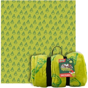 image:imageFranco Collectibles Barbie Adult Bedding Soft Cozy Chic Dream Lux Intarsia Knit Throw Blanket 50 in x 60 in Officially Licensed ProductThe Grinch