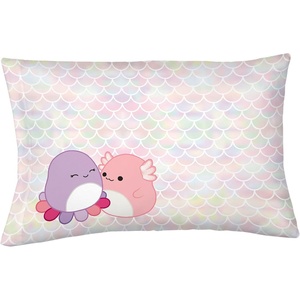 image:imageFranco Collectibles Barbie Movie Kenough Beauty Silky Satin Standard Reversible Pillowcase Cover 20x30 for Hair and Skin Official Licensed ProductSquishmallows  Magical Dreams